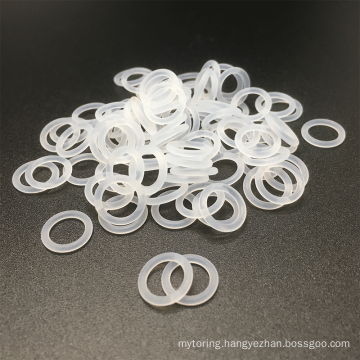 O-Rings Food grade Silicone heat resistant transparent silicone o ring multiple sizes available